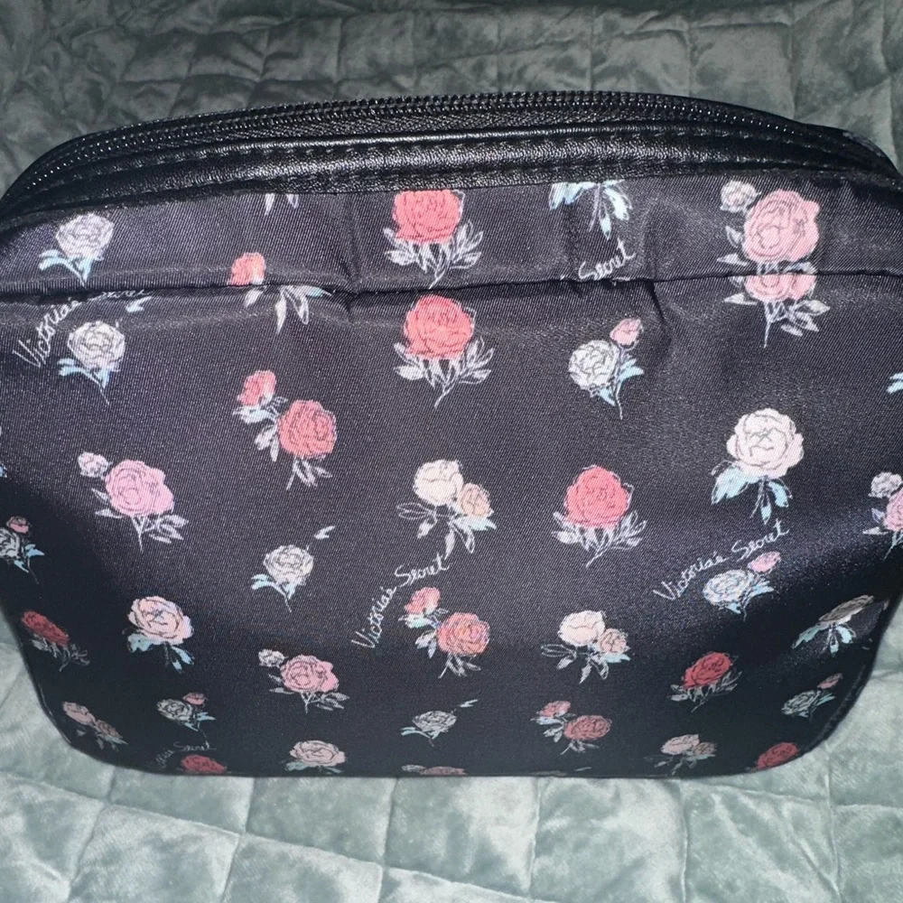 Victoria’s Secret floral makeup bag